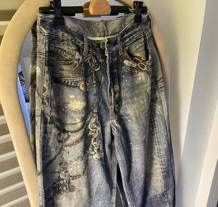 В наявності | Штани Acne Studios jeans джинси rap baggy