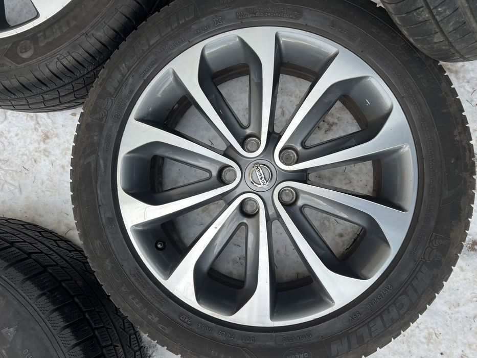 Диски титани комплект R 18 розболтовка 5/114,3 Nissan QASHQAI