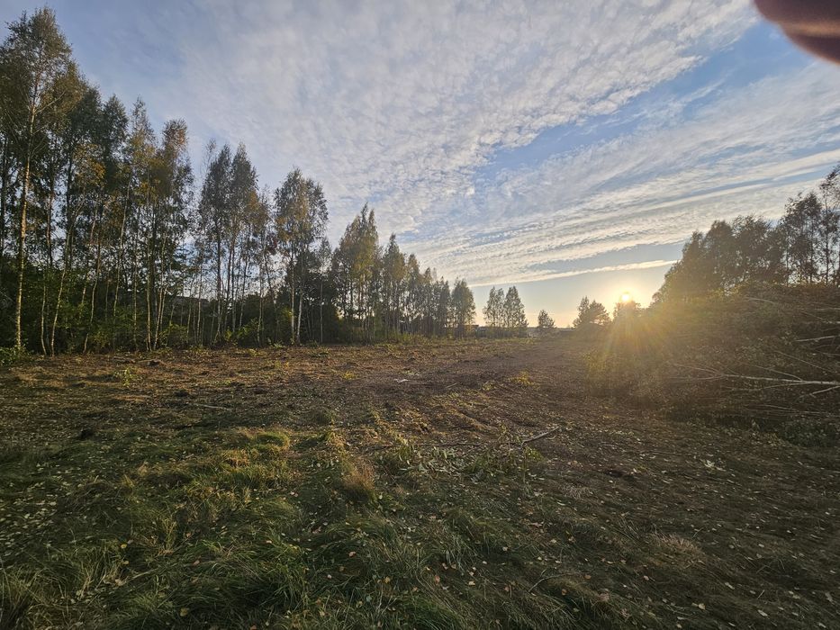 Działka z wydanymi WZ Jasionka k. Sokolniki Las 1175 m2
