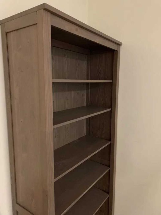 Regał IKEA Hemnes z 6 półkami, szary - dostawa gratis