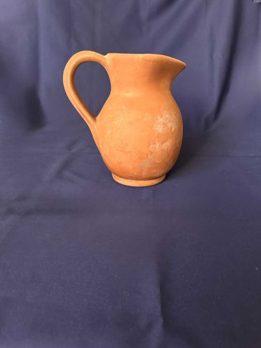 Jarro de barro/terracota rustico