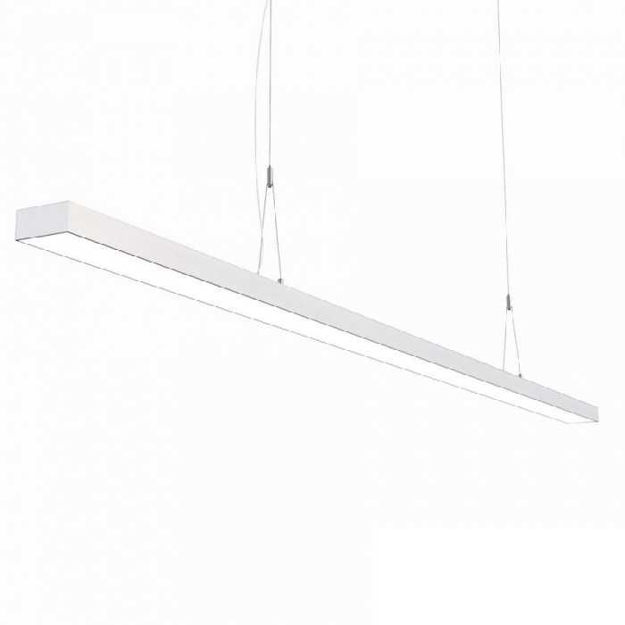 SALE! Подвесной линейный LED светильник на тросах 30Вт 4200К белый