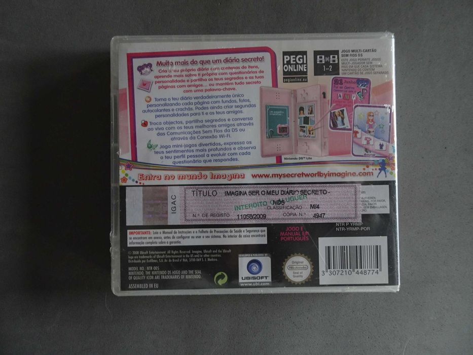 Nintendo DS Game – My Secret Diary (Sealed)64751957930499122