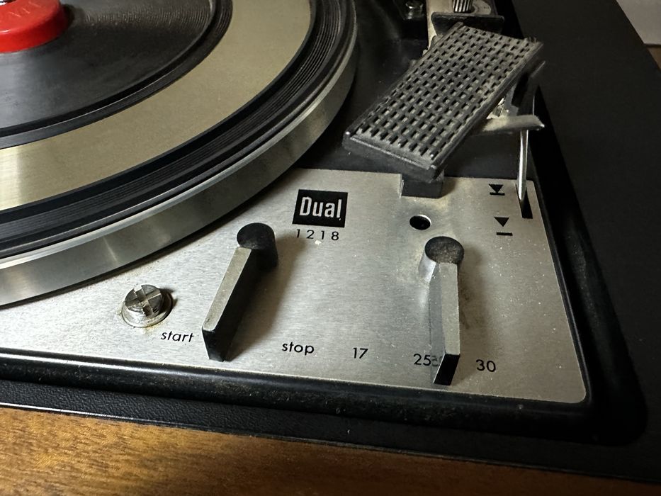 Dual 1218 gramofon vintage sprawny automat kolekcjonerski