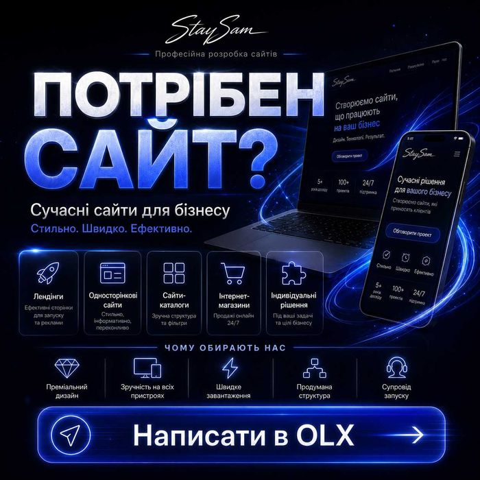 Розробка Сайтів | Інтернет Магазину | Сайт Каталог | Онлайн Продажі | Google Ads | SEO | Landing