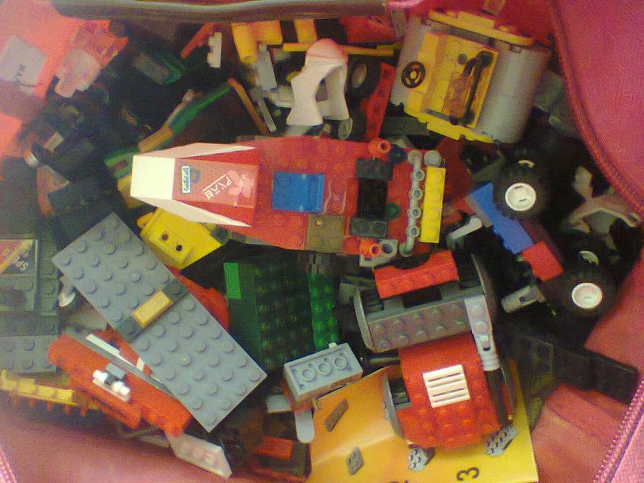 LEGO  ludziki  dużo klocków