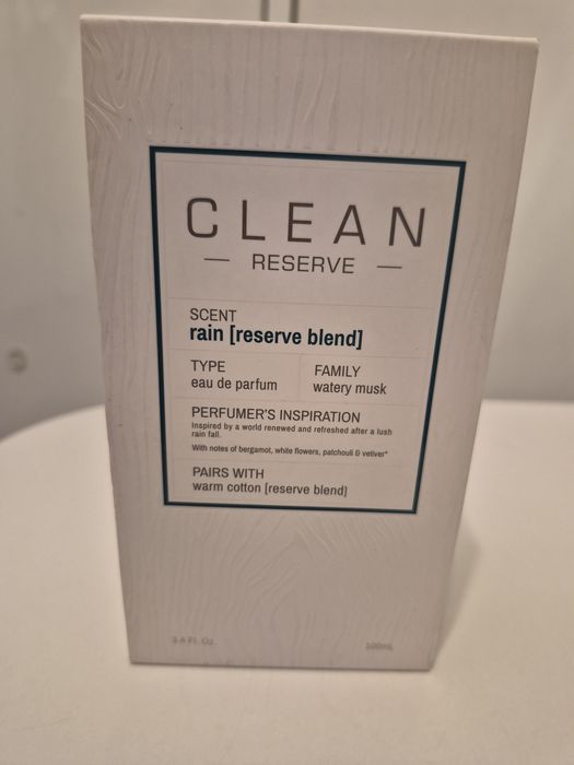 Clean reserve blend rain 100ml Warszawa Praga-Południe • OLX.pl
