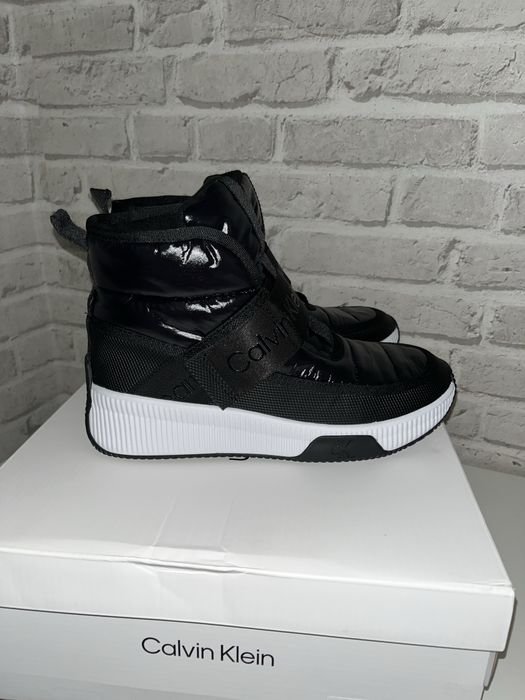 Теплі черевики на флісі Calvin Klein