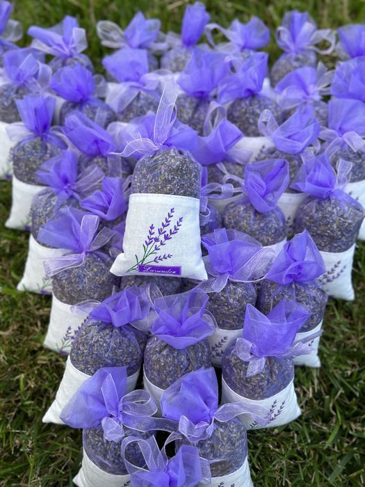 Лаванда саше, мешочек с лавандой, саше из лаванды