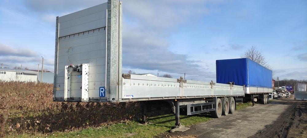 Контейнеровоз зерновоз платформа лісовоз полуприцеп крона шміц когель