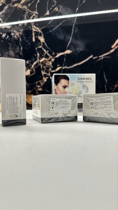 Zestaw kremów  Chanel Hydra Beauty kremy do twarzy