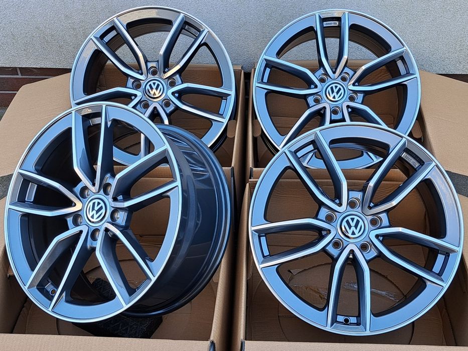 ALUFELGI NOWE VW 18 5x112 T-Roc Passat Golf Jetta Scirocco KT21