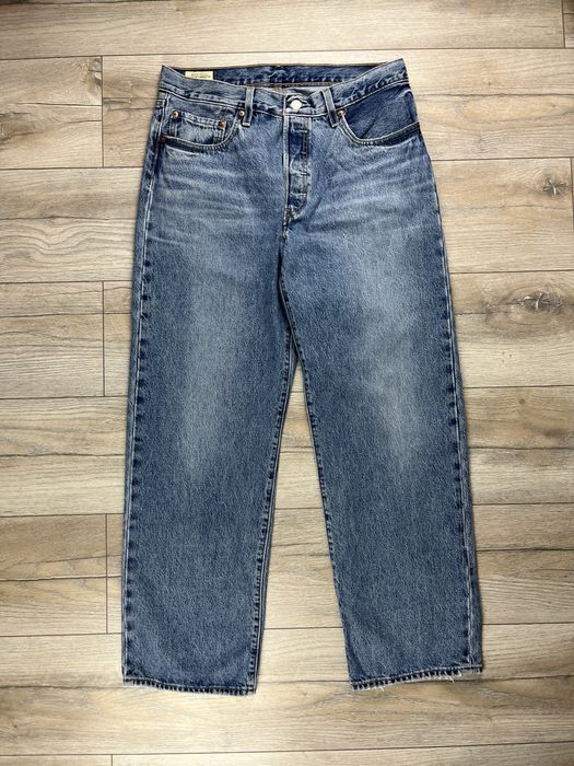 Niebieskie spodnie jeansowe męskie Levis 501 90s rozmiar 31/29 fit M