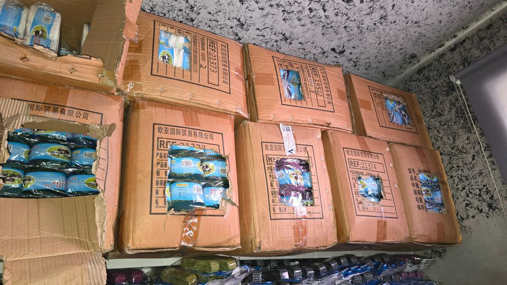 Lote de Rolos para tricô ou crochê