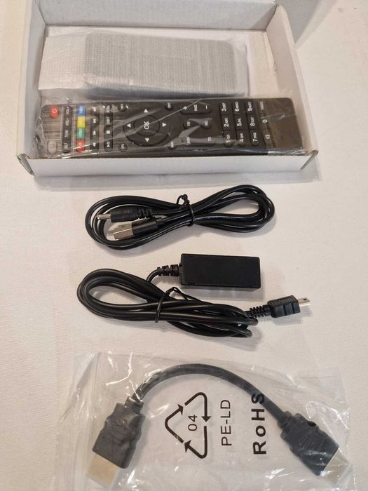 Dekoder do odbioru cyfrowej telewizji naziemnej DVB-T2/HEVC HDMI
