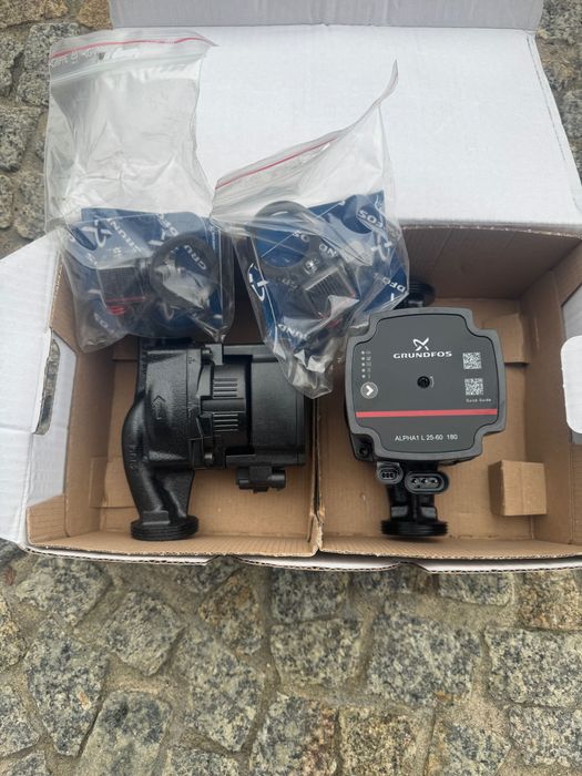 Pompa obieg Grundfos  Duopack 1L 25-60/180