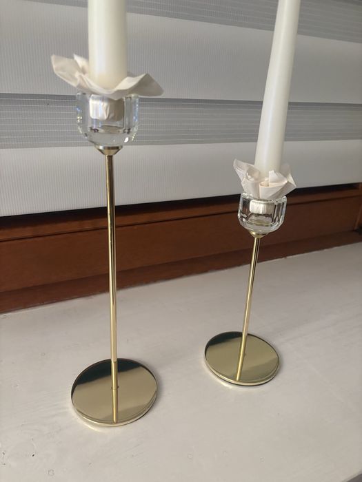 Zestaw czterech świeczników home&you