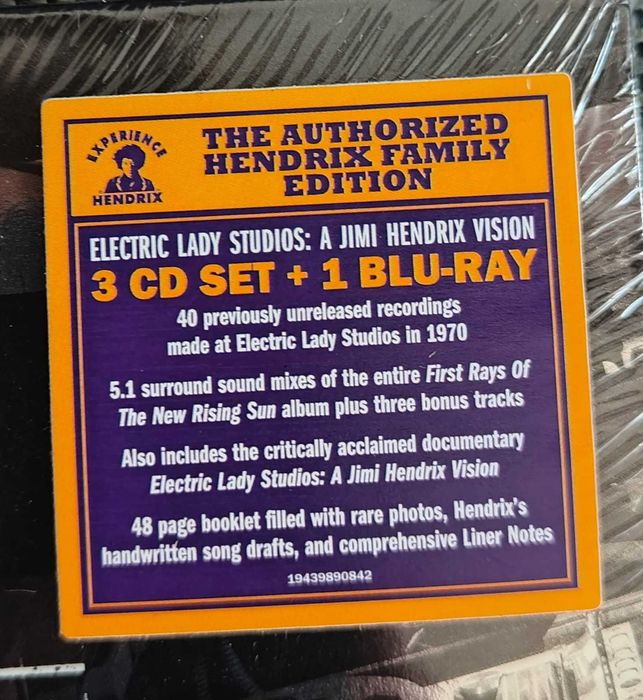 Jimi Hendrix - Electric Lady Studios: A Jimi Hendrix Vision Box Selado