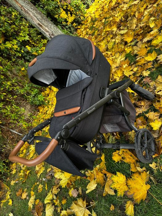 Wózek 2w1 Roan grafit z brązem