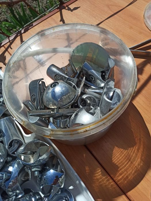 Трубы хромированные крепеж для труб