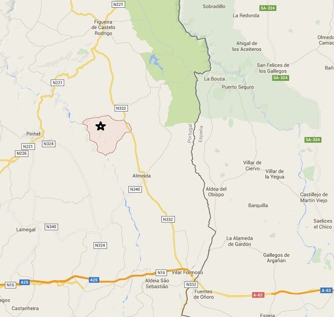 Terreno em Cinco Vilas 2428m2 - Fig Castelo Rodrigo/Guarda