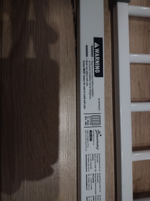 Barierka ochronna bramka furtka Dreambaby