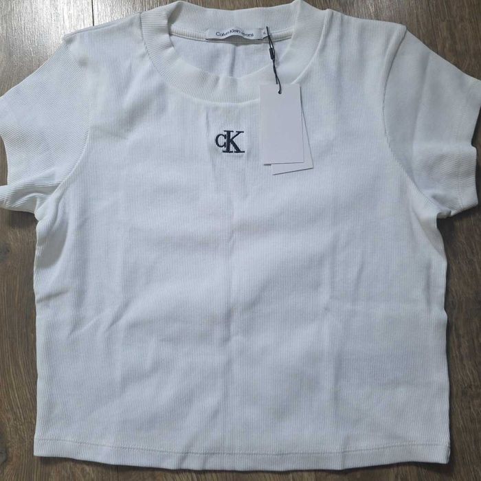 Nowy biały top bluzka Calvin Klein XL