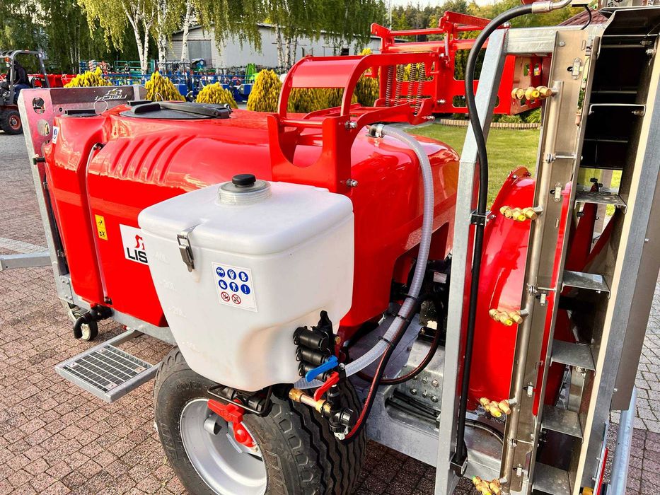 Opryskiwacz Sadowniczy Dwuwentylatorowy 1500L Arag rozwadniacz LISICKI