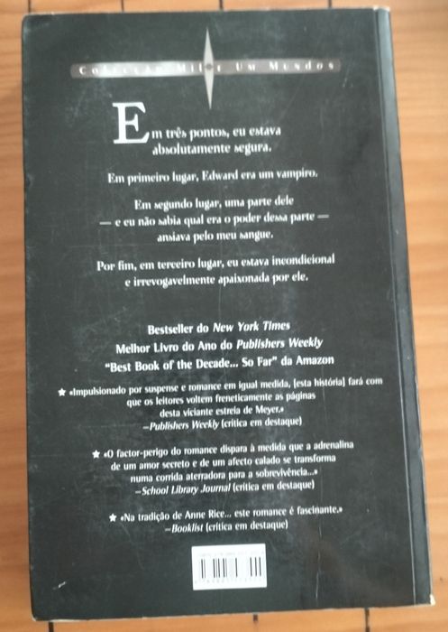 Livro "Crepúsculo: Luz e Escuridão" – Stephenie Meyer (Edição Gailivro)