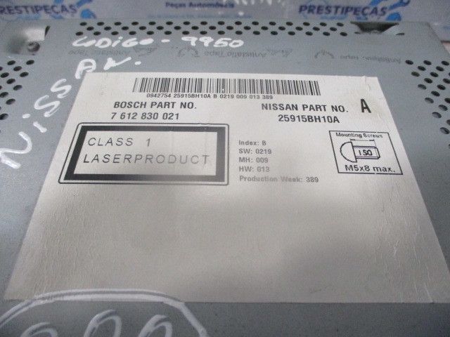 Rádio / auto-rádio NISSAN Note (E11, NE11)