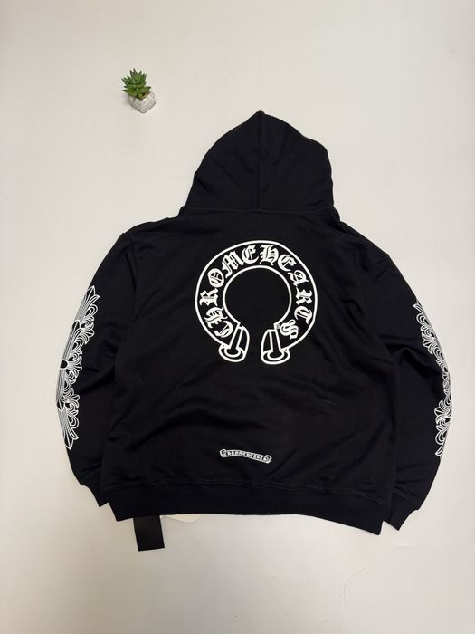 Zip-hoodie chrome hearts