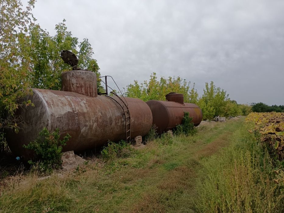 Сталеві бочки резервуари цистерни великого обʼєму для води,кас,пмм