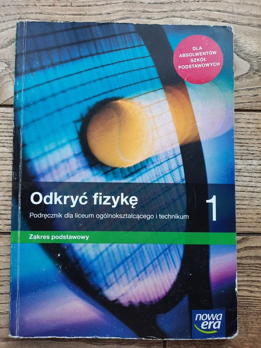 Podręcznik do fizyki klasa 1, nowa era