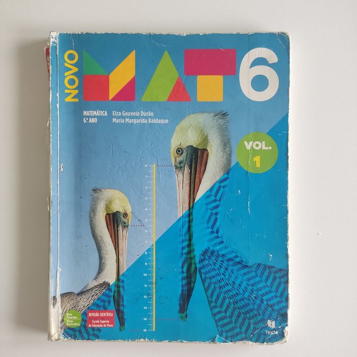 Mat 6, vol 1 e 2, manual mat., 6° ano