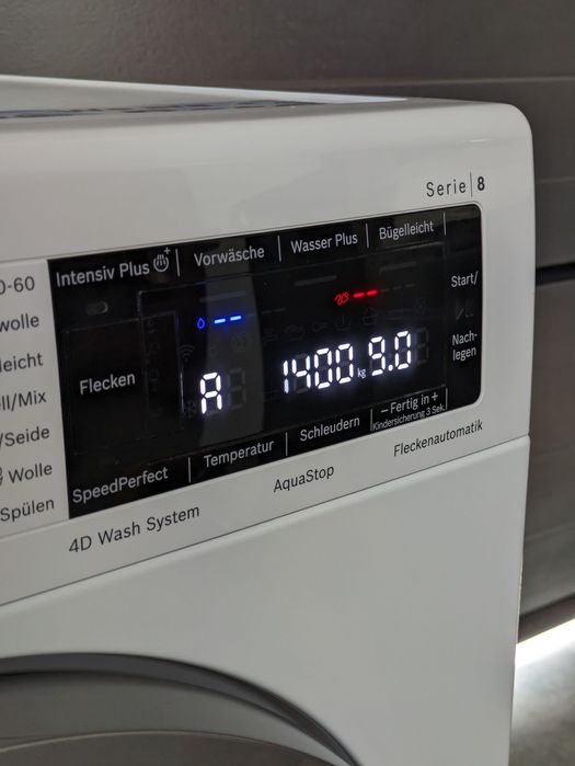 Нова Модель Пральна машина Bosch 8 Serie Exclusive з Німеччини