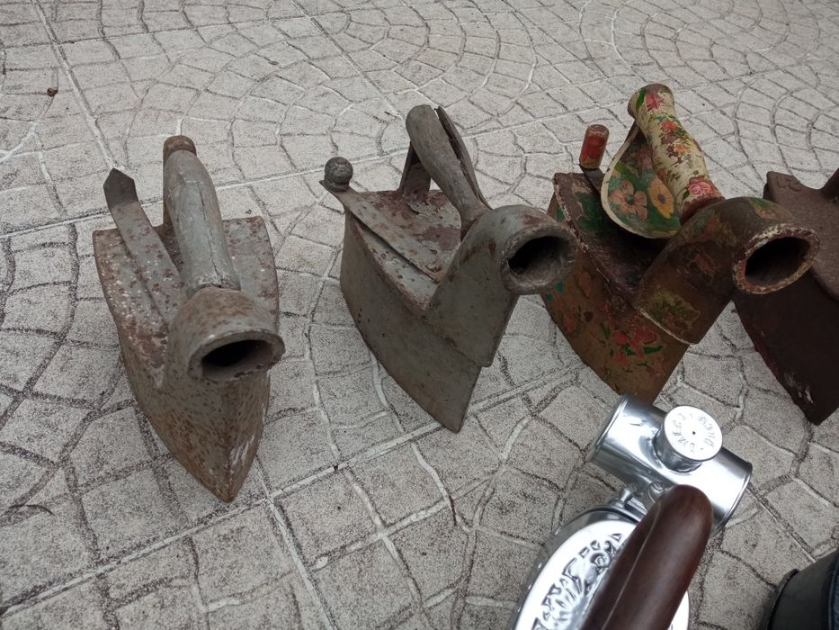 Iron Collection. Small, medium, and large irons, almost all from64550205773698123