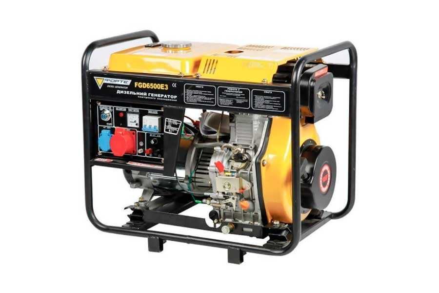 Генератор дизельний Форте FGD6500E3 5,5 квт