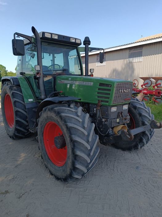 Ciagnik fendt 512c tuz wom