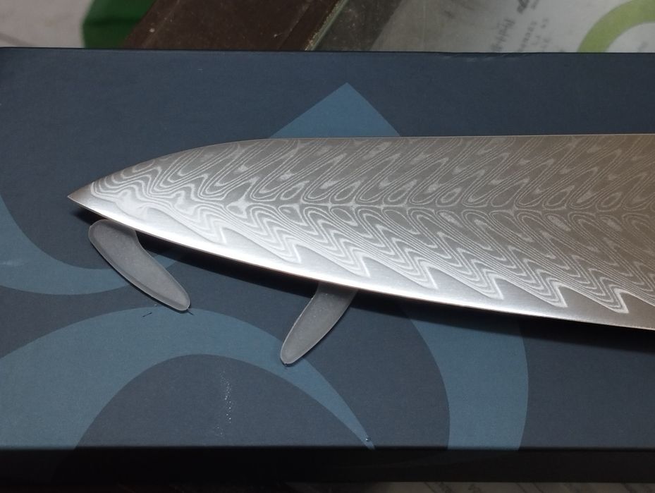 Faca japonesa gyuto damasco vg10