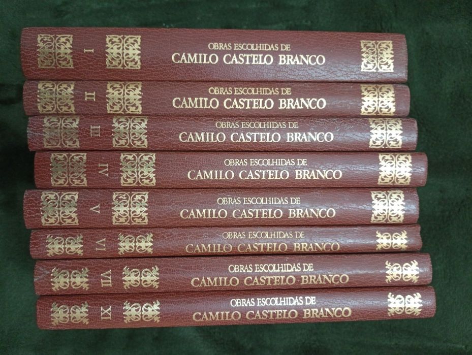 Obras Escolhidas de Camilo Castelo Branco - 8 volumes C. de Leitores