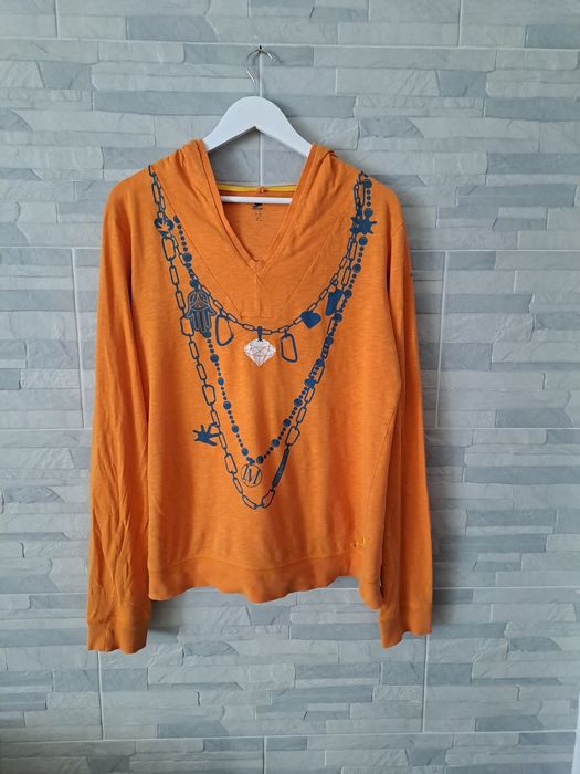 Тонке хлопкове худи футболка з капюшоном Salewa розмір L - XXL