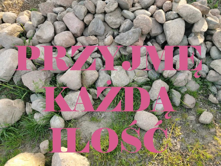 Kamienie polne duże głazy