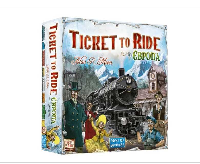 ОРИГІНАЛ! Ticket to Ride: Європа (українською) \ Ассортимент