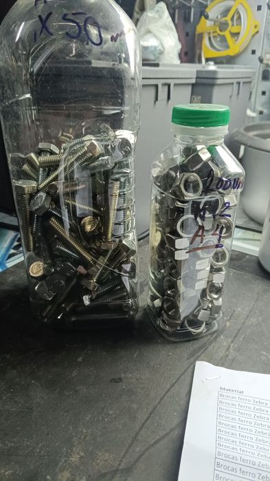 Porcas em inox M12 A4, ideal para barcos, tractores, maquinas