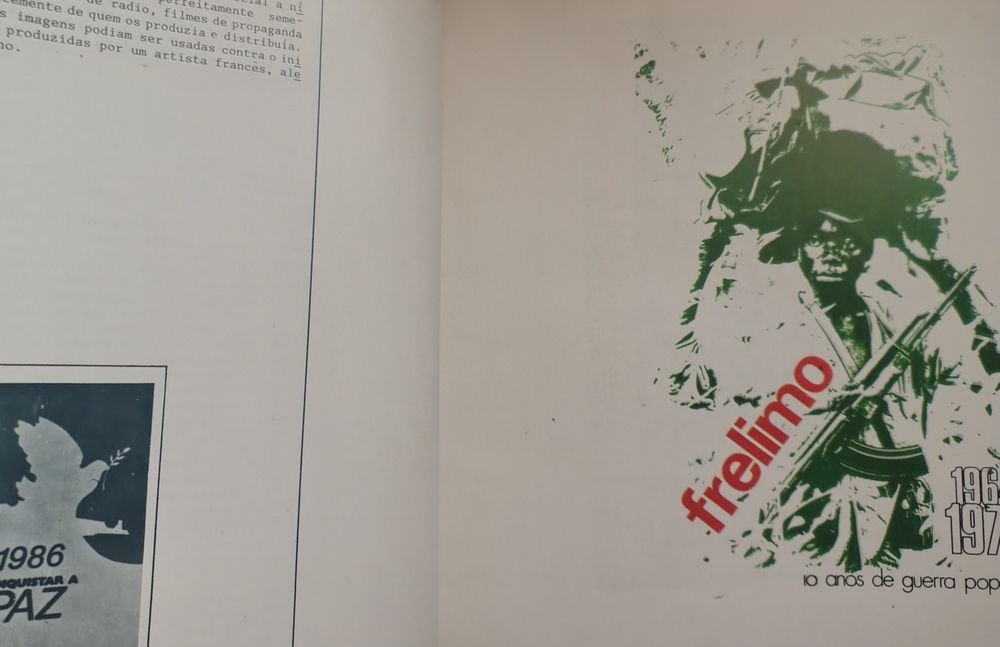 Raridade: Catálogo Cartazes Moçambique (1988) + Postal Autografado (1983) – Coleção Teresa Rosa de Oliveira