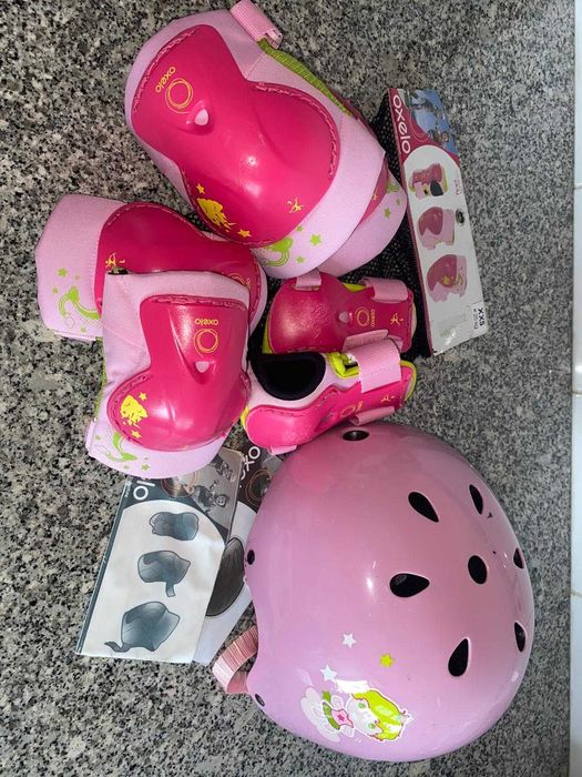 Equipamento de proteção patins/skate (criança)