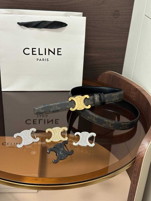 Pasek firmowy damski, skóra 111437