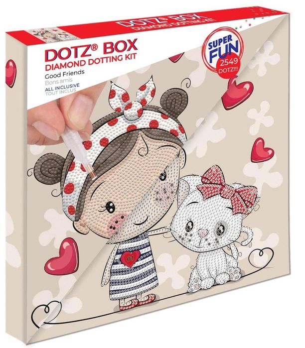 Diamond Dotz- Box Good Friends pudełko,288x288 mm