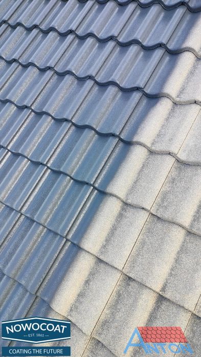 Farba do dachówki betonowej NOWOCOAT  za 650zł brutto