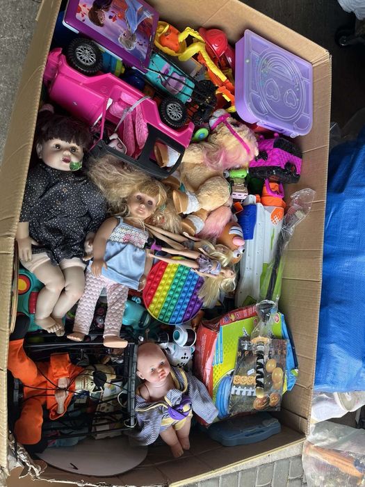 Іграшки тверді скконд хенд оптом. Іграшки Англія.